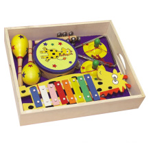 Wooden Musical Instrument Toys in a Box